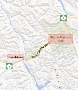 Map of Glacier National Park hotels