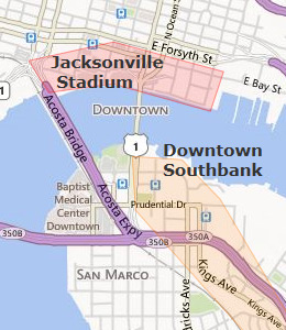 Jacksonville Fl Map