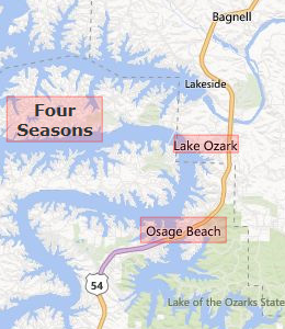 33 Lake Of The Ozarks Restaurants On The Water Map - Maps Database Source