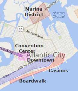 Casino atlantic city address