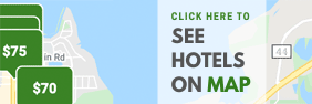 Map of Houston, TX Hotels and Motels