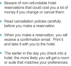 Important Hotel Tips
