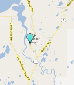 Map of Kasilof, AK hotels