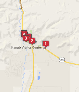 Map of Fredonia, AZ hotels