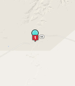 Map of Peach Springs, AZ hotels