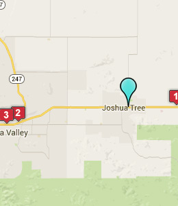 Map of Joshua Tree, IN hotels