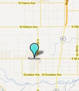 Map of Riverdale, CA hotels