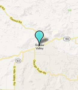 Map of Squaw Valley, CA hotels