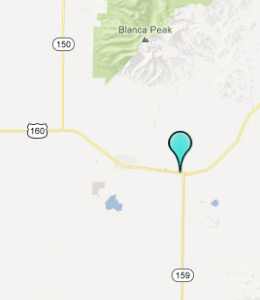 Map of Fort Garland, CO hotels