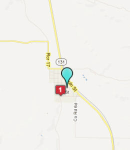 Map of Yampa, CO hotels
