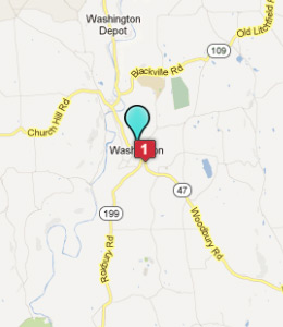 Map of Washington, CT hotels