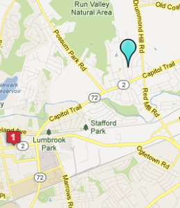 Map of Roseville Park, DE hotels