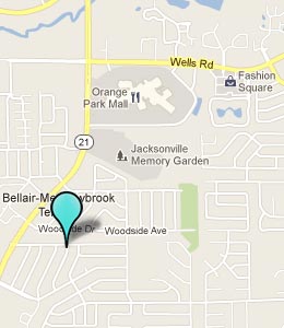 Map of Bellair, FL hotels