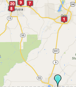 Map of Lakewood, FL hotels