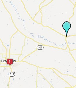 Map of Jacksonville, GA hotels