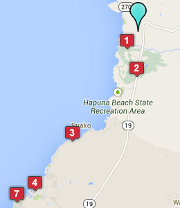 Map of Kohala Coast, HI hotels