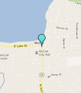 Map of McCall, ID hotels