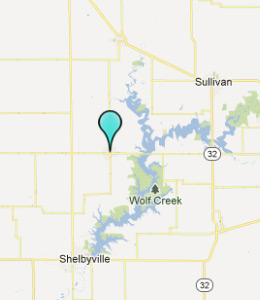 Map of Findlay, IL hotels