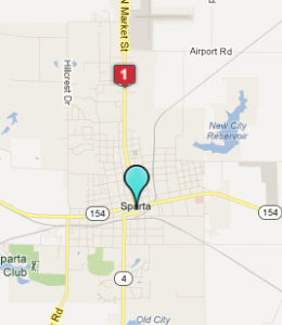 Hotels and Motels in Sparta, Illinois