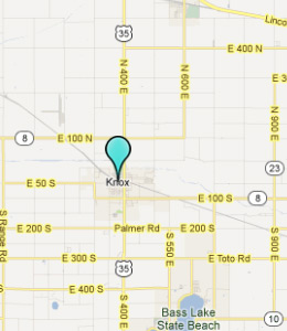 Map of Knox, IN hotels