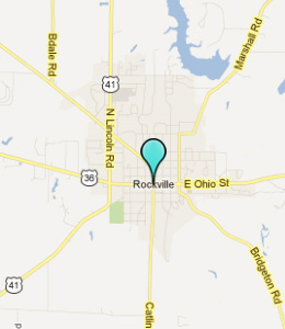 Map of Rockville, IN hotels