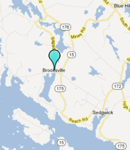brooksville hotels maine map near motels place