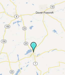 Map of Dexter, IN hotels
