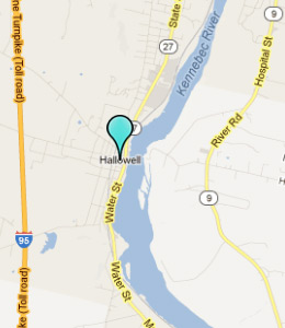 Map of Hallowell, IN hotels