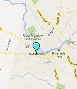 Map of Westbrook, IN hotels