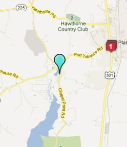 Map of Port Tobacco, IN hotels
