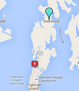 Map of Sherwood, IN hotels
