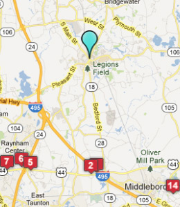 Map of Bridgewater, IN hotels