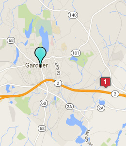 Map of Gardner, IN hotels