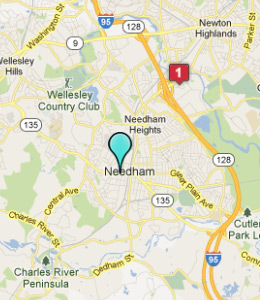 Map of Needham, IN hotels