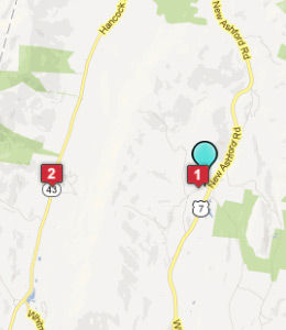 Map of New Ashford, IN hotels