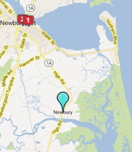 Map of Newbury, IN hotels