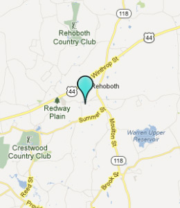 Map of Rehoboth, IN hotels