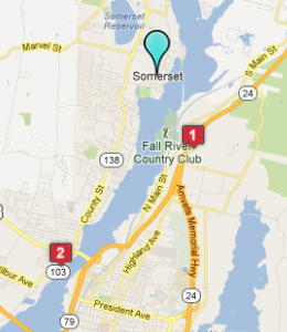 Map of Somerset, IN hotels