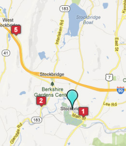 Map of Stockbridge, IN hotels