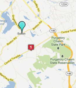 Map of Sutton, IN hotels