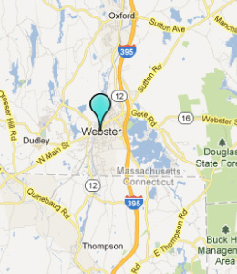 Map of Webster, IN hotels