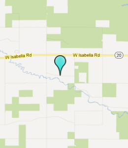 Map of Greendale Township, IN hotels