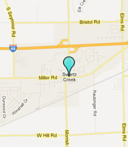Map of Swartz Creek, IN hotels
