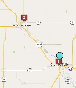Map of Granite Falls, IN hotels