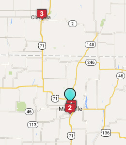 Map of Maryville, IN hotels