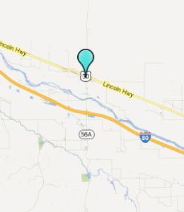 Map of Maxwell, IN hotels