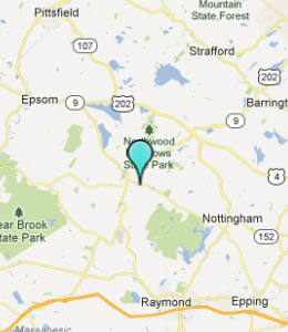 Map of Deerfield, IN hotels