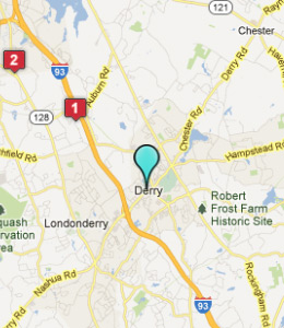 Map of Derry, IN hotels