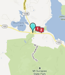 Map of Mount Sunapee, IN hotels