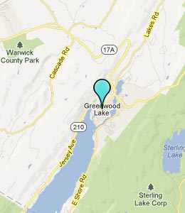 Map of Greenwood Lake, NY hotels